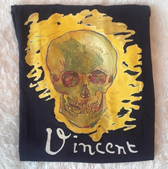 Vans x Vincent Van Gogh Skull Shirt - Picture 6 of 8